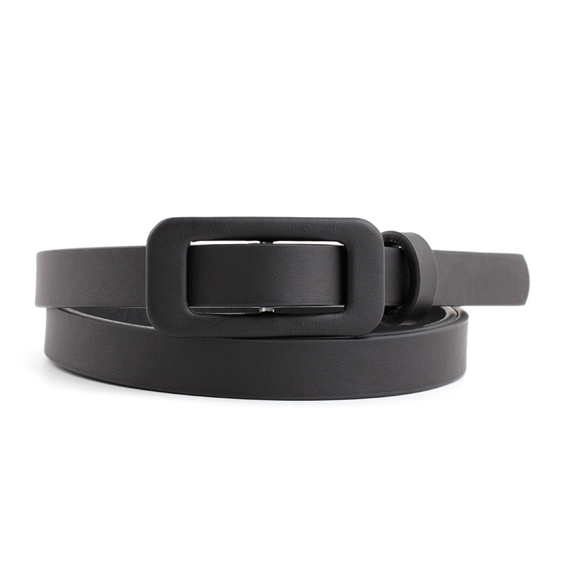 Women Leather Female Belt Strap Ladies Dress Belt Girls Thin Jean Waist Belt Skinny Waistband