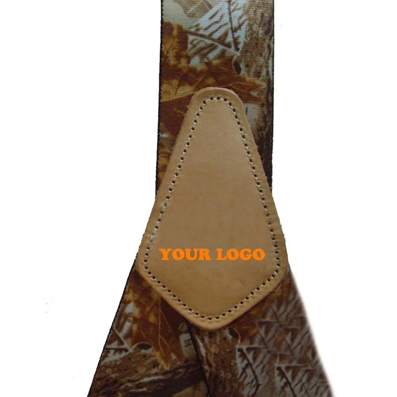 Camouflage Sublimation Printed Men′ S 50 mm Plastic Buckle Work Suspenders 5 Cm Heavy Duty Elastic Brace with Custom Logo