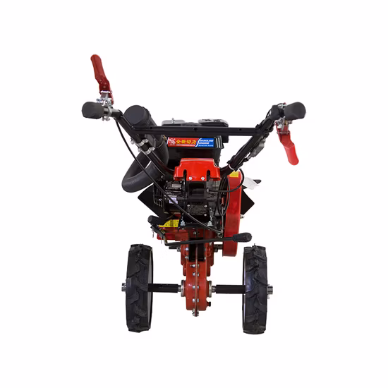 7HP Gasolina 170f Pequeño cultivador rotativo delantero Mini Tiller Maquinaria agrícola multifunción