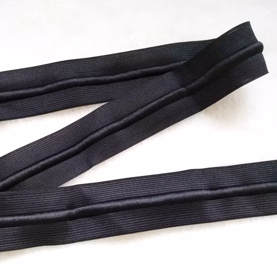 Cinta elástica de punto de alta calidad, bandas elásticas anchas, pretina elástica para ropa deportiva, pantalones deportivos
