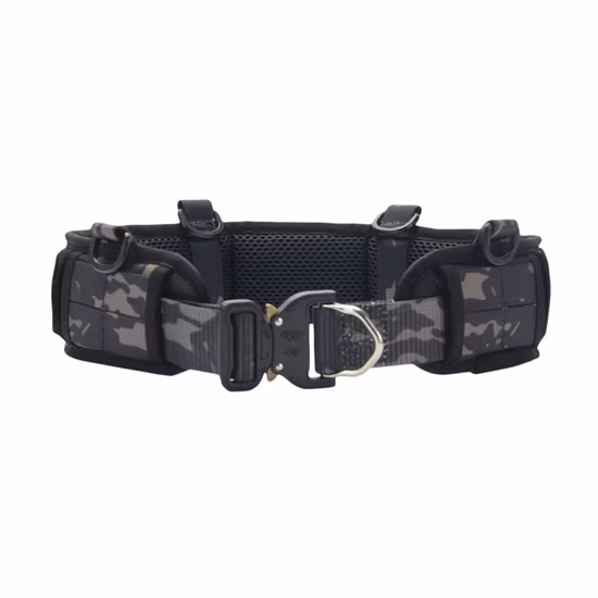 Cinturón táctico militar y militar multifuncional de poliéster 1000d, cinturón acolchado táctico multifuncional